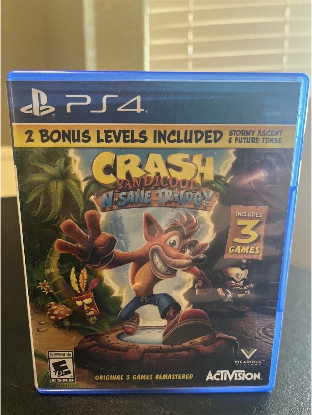PS4 Crash Bandicoot N. Sane Trilogy Remastered Compilation - CIB - Very Clean
